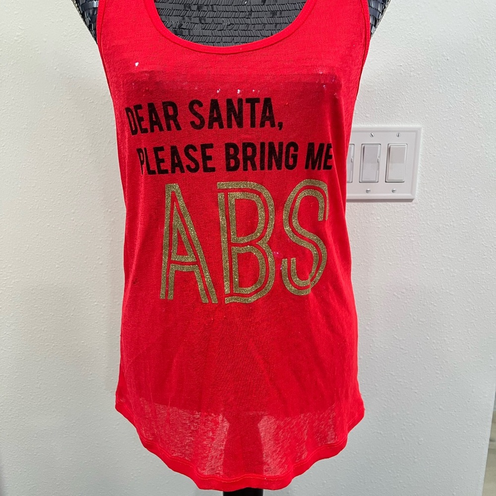 Christmas tank - Dear Santa, Please Bring Me ABS!